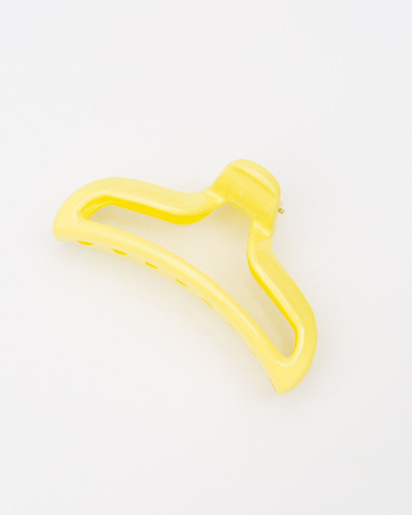 Geschwungener Haarclip - Broke + Schön#farbe_yellow