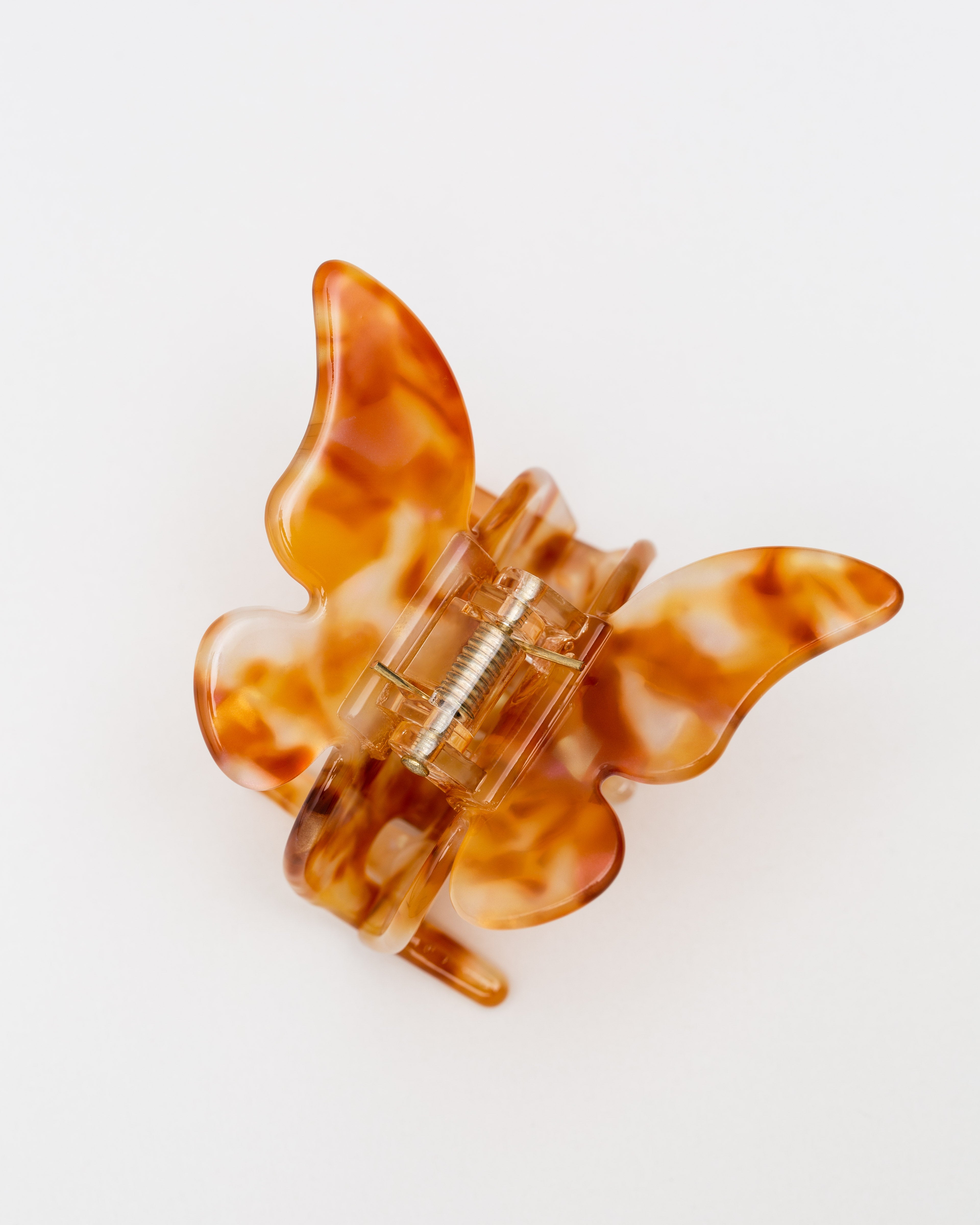 Haarclip in Form eines Schmetterlings- Broke + Schön#farbe_light-sunny-brown