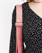 Bunte Crossbody Tasche - Broke + Schön#farbe_pink