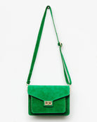 Satchel Bag aus Leder - Broke + Schön#farbe_green