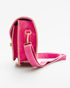 Satchel Bag aus Leder - Broke + Schön#farbe_pink