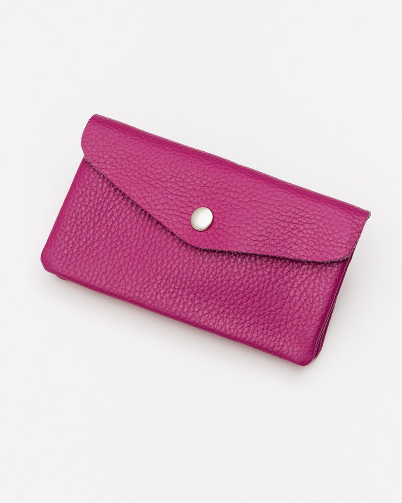 Portemonnaie aus Leder - Broke + Schön#farbe_pink