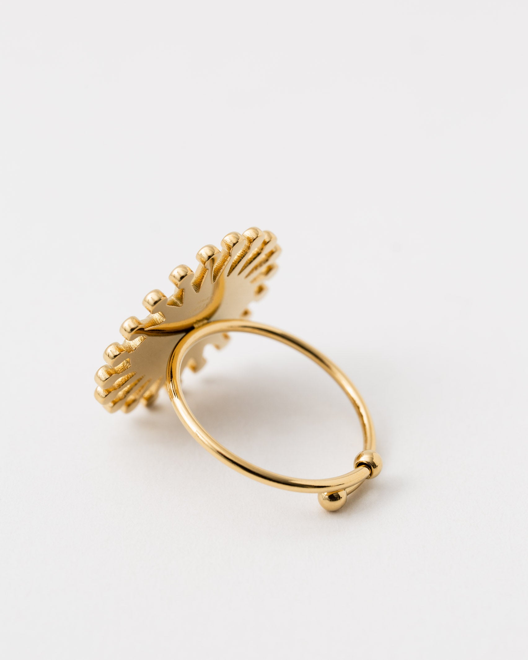 Ring mit Augenmotiv - Broke + Schön#farbe_gold-colored