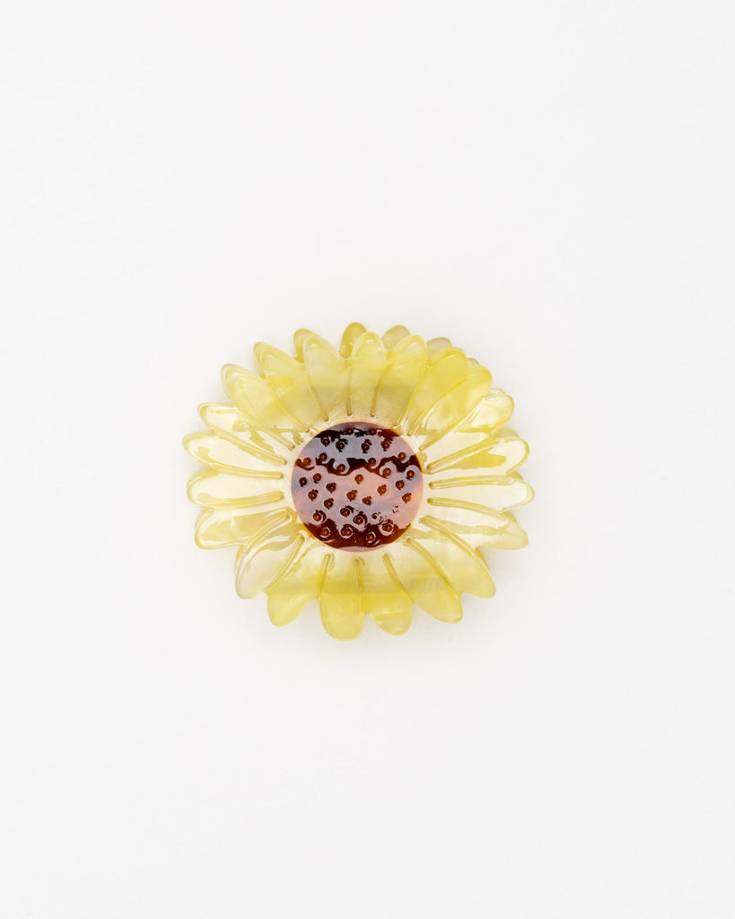 Sonnenblumen-Haarclip - Broke + Schön#farbe_misted-yellow