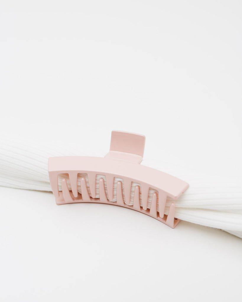 Geometrische Haarklammer - Broke + Schön#farbe_pink