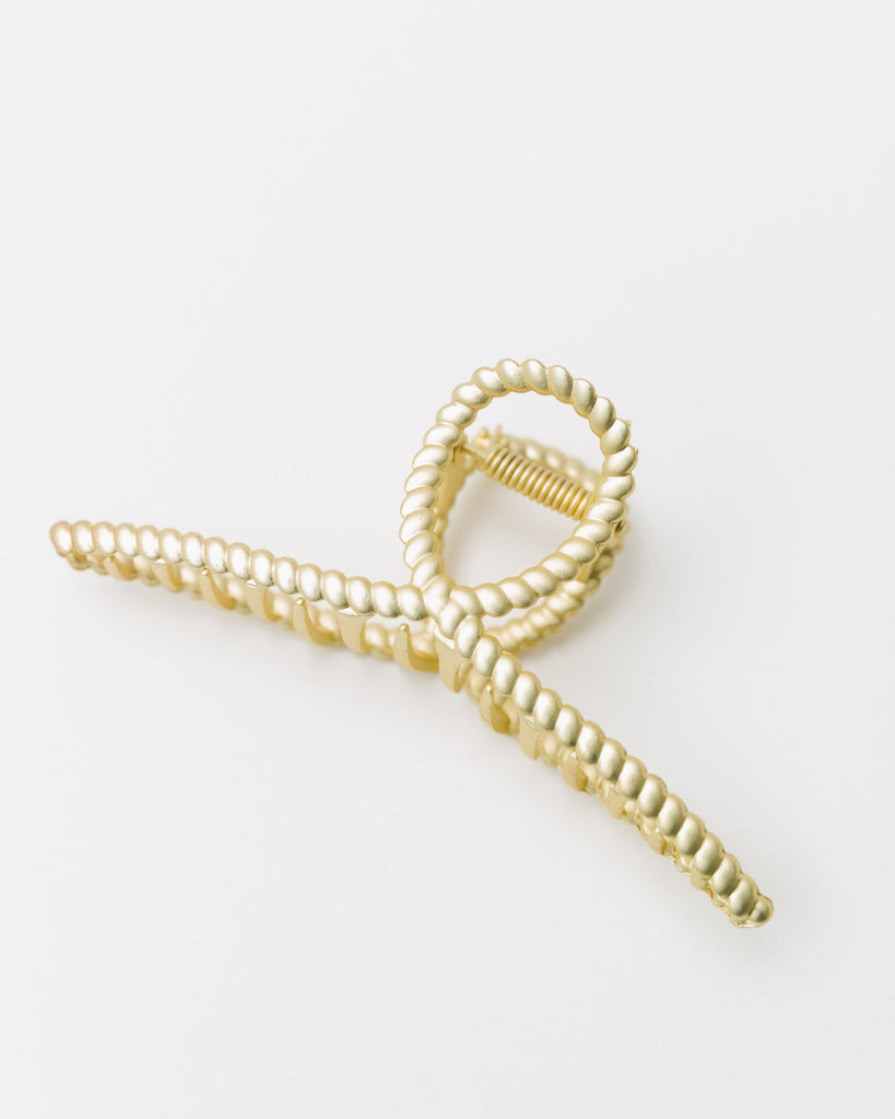 Texturierter Haarclip - Broke + Schön#farbe_gold-colored