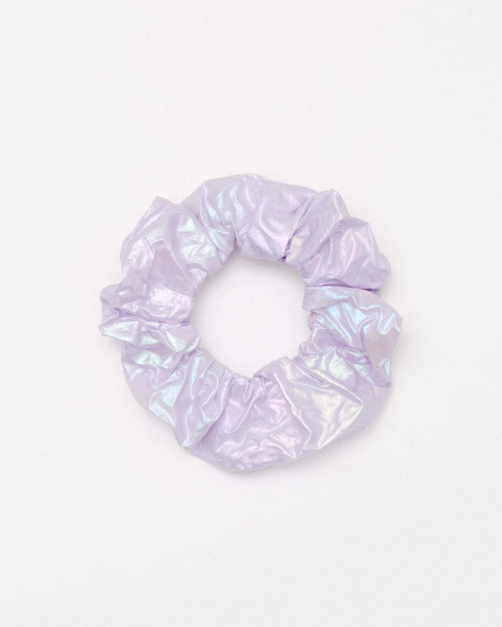 Schimmerndes Scrunchie - Broke + Schön#farbe_lilac