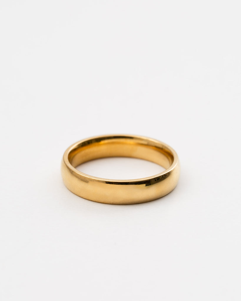 Schlichter Ring - Broke + Schön#farbe_gold-colored