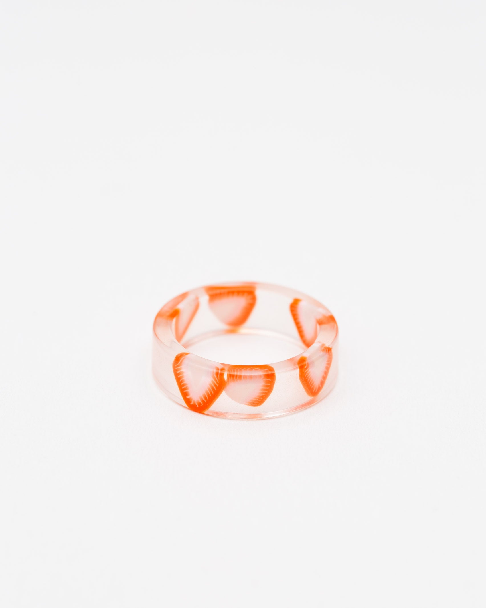 Ring mit Obst-Motiven - Broke + Schön#farbe_orange-fluo