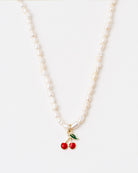 Filigrane Perlenkette - Broke + Schön#farbe_white