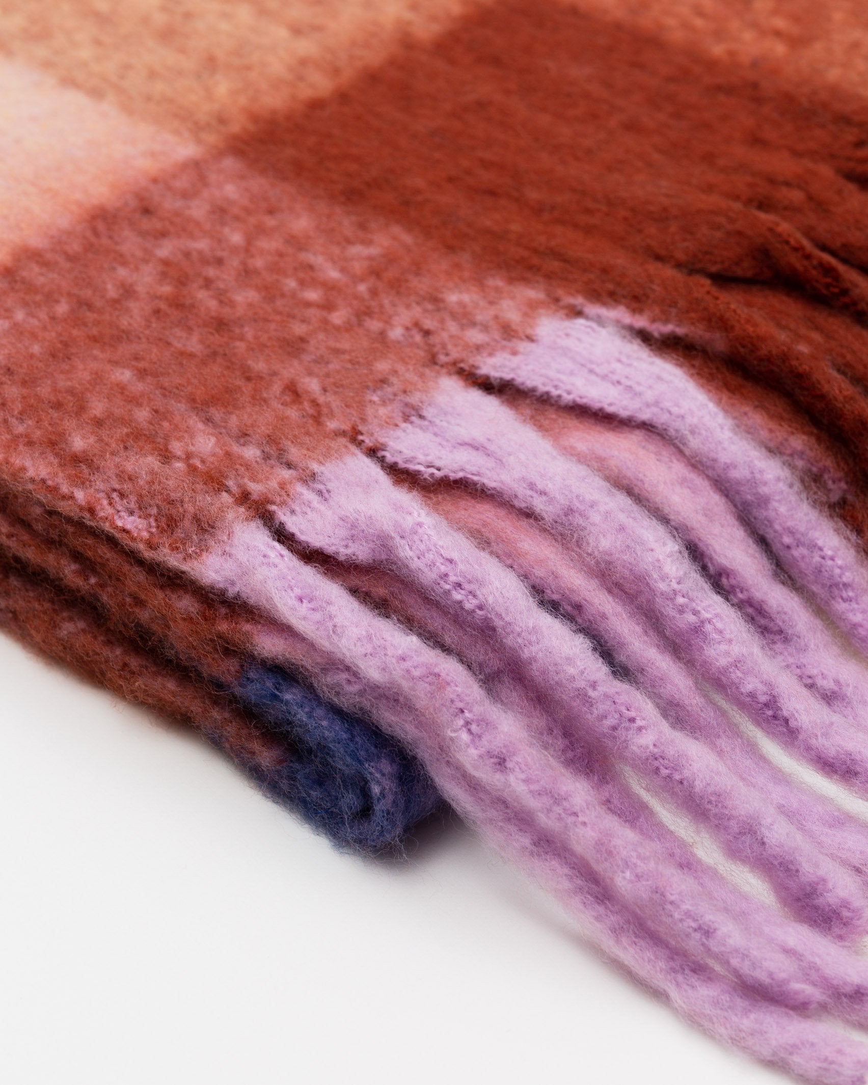 Schal mit quadratischem Muster - Broke + Schön#farbe_red-violet